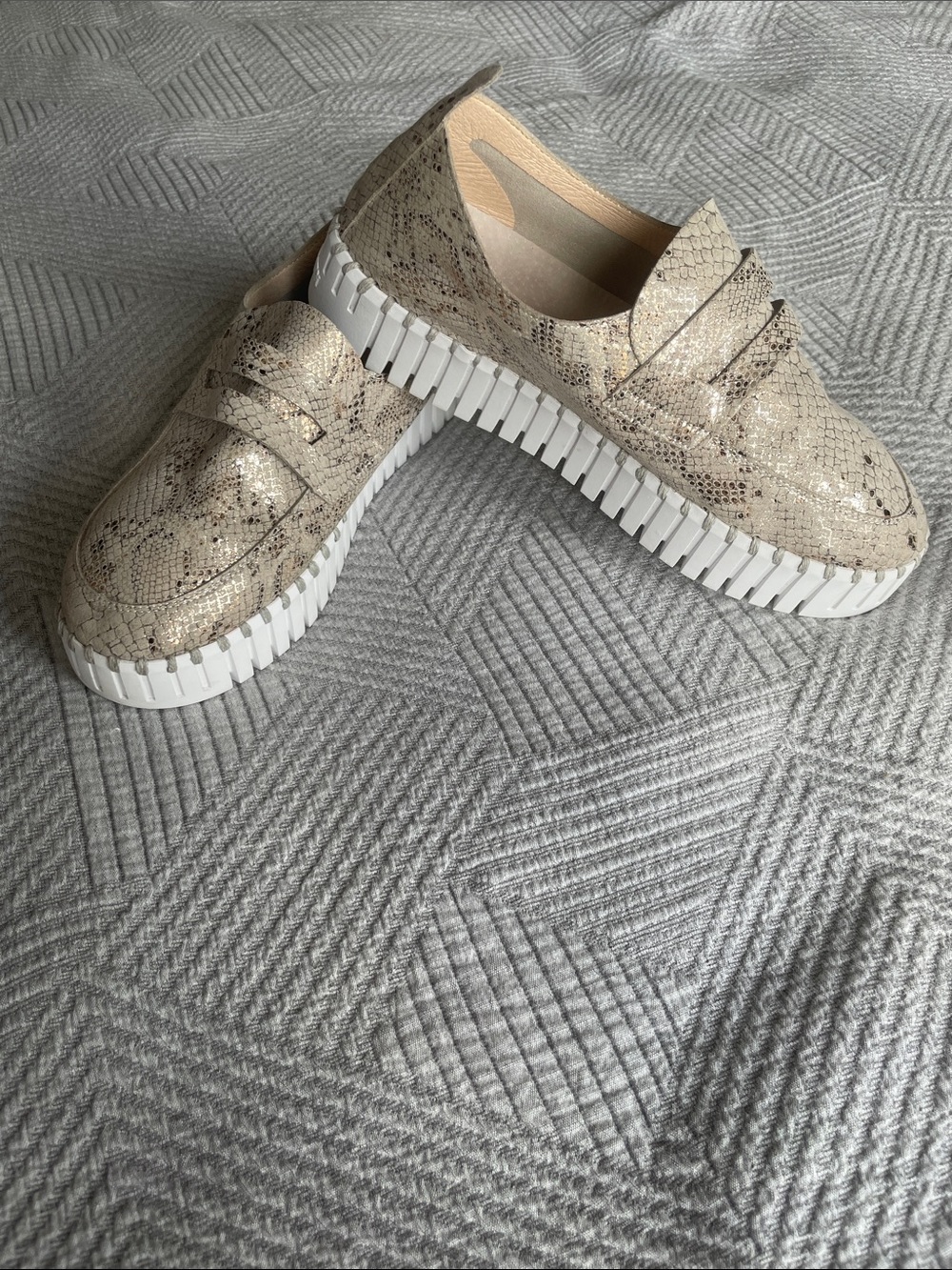 ILSE JACOBSEN slip on lug sole sneakers